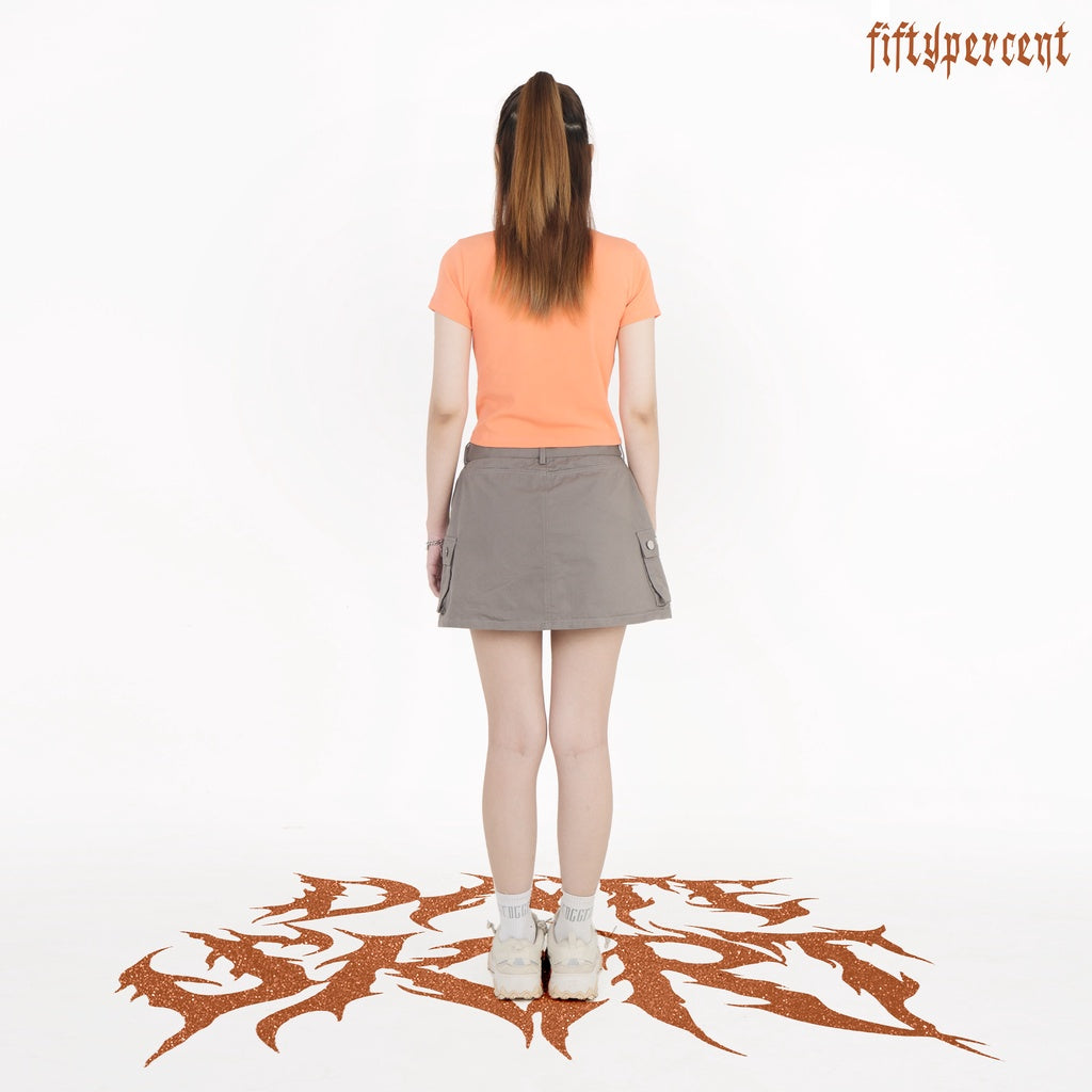 Grimm DC Chân váy bé-nê-phích (Date skirt) // Grey