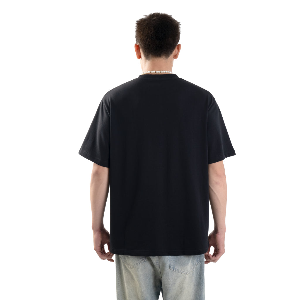 Grimm DC Áo thun trơn Fresh tee // Black