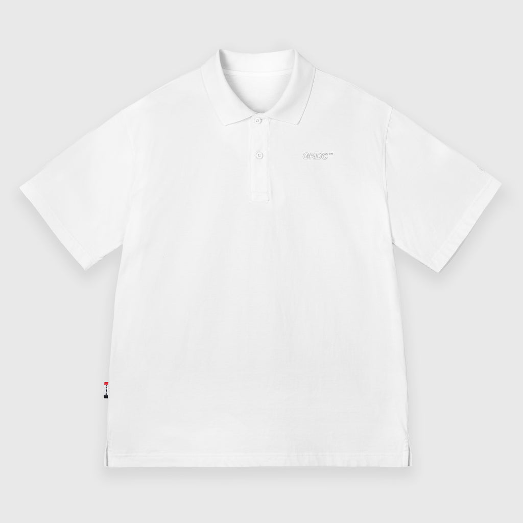 Grimm DC Áo Polo GOAT BROS // White